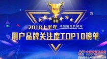 用戶關注度排行榜發布，徐工連續10年榮膺榜首